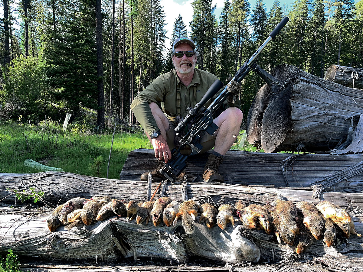 Zero Compromise Optic’s ZC 840 8-40x 56mm made an excellent varmint scope, providing that top-end 40x magnification when needed, but also clarity that made positively identifying targets easy.